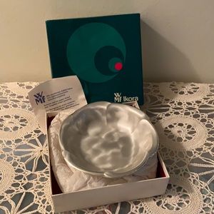 WMF Ikora Silver plate Bowl 1973 Germany 6312 Original box never used